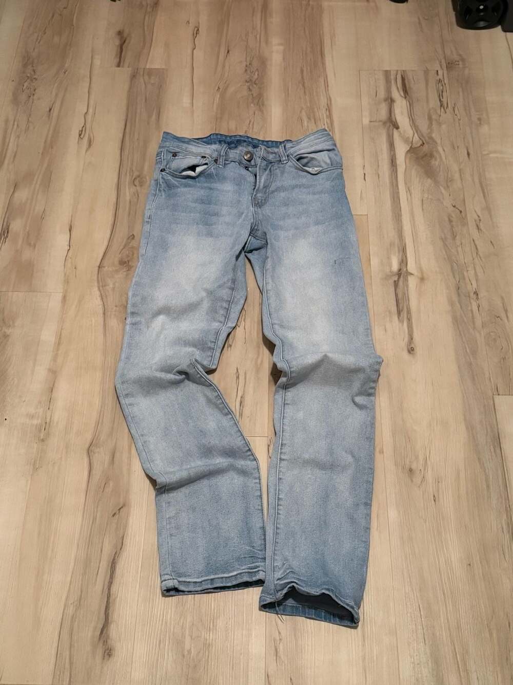 Men's Straight Supreme Flex Light Wash Jeans